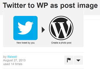 Tweet a WordPress